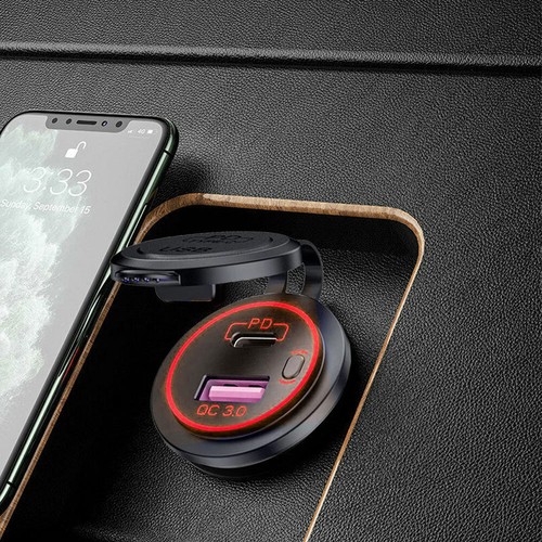Red qc3 port - qc3.0+pd, dual