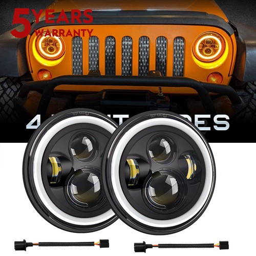 2pc led headlight halo - 2pc,