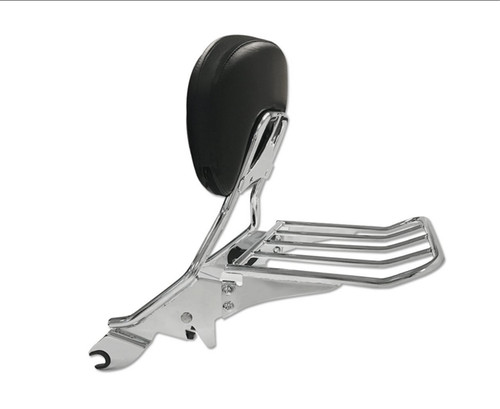 Chrome backrest sissy bar - backrest,