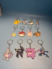 1x Pokemon Key Chain Choose