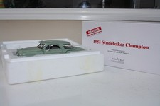 ACME DANBURY MINT 1:18 SCALE 1951 STUDEBAKER CHAMPION CLASSIC CAR RIO GREEN