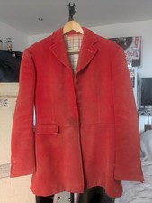 VINTAGE HUNT COAT just needs buttons Read Main Description.