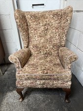 A Charming Vintage Wingback Arm Chair