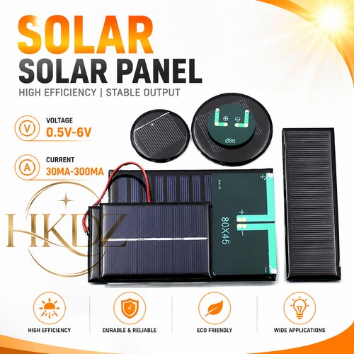 Mini solar panel - panel, small