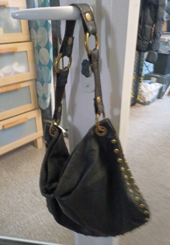 Genuine leather handbag - leather,