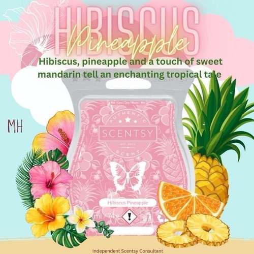 Scentsy hibiscus pineapple - scentsy,