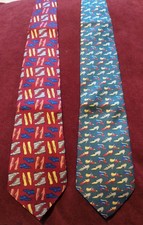 Harrods 100 silk ties - harrods, novelty
