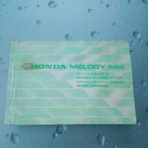 Honda melody mini owners - honda,