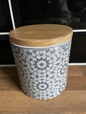 NEW NEXT GREY WHITE CERAMIC