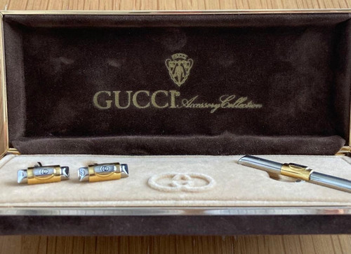 Gucci interlocking tie bar - interlocking,