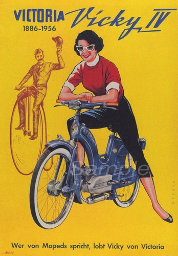 Vintage 1956 vicky - 1956, moped