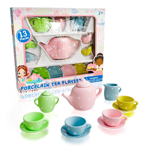 Porcelain tea set for little - tea,