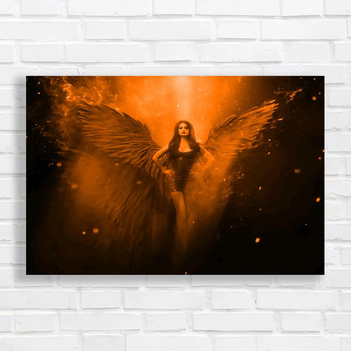 Fierce fallen angel with - fallen,