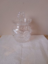 Galway Irish Crystal Bon Bon Jar H.15cm Free P& P