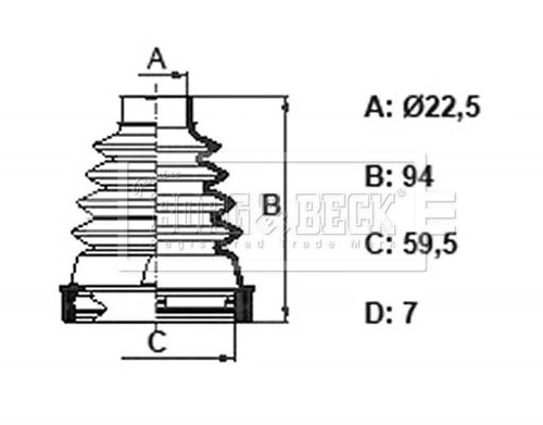 Borg beck bcb6399 - borg,
