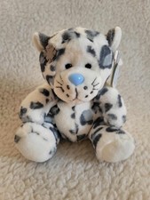 My Blue Nose Friends RARE Blizzard Snow Leopard Soft Toy Plush Collectible w Tag