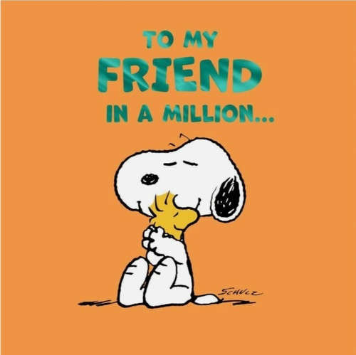 Peanuts snoopy friend - to,