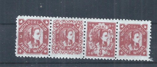 Gerald king wonderland stamps - king,