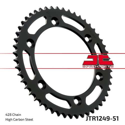 Sprockets jtr1249 rear - jt,