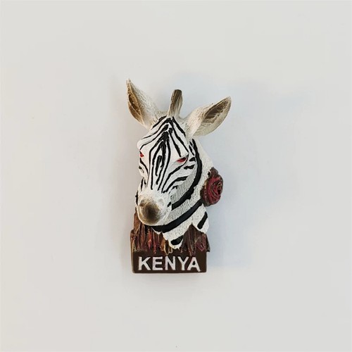 Kenya safari zebra souvenir - kenya, 3d