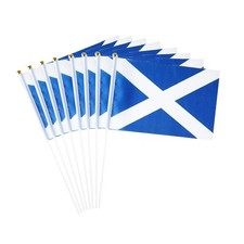 20 Pack Small Scotland Flags
