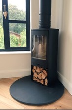 SLATE TEARDROP CORNER HEARTH -