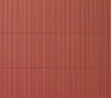 Auhagen 52430 Red / brown corrugated iron plastic sheet