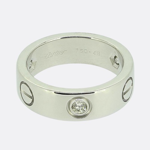 Cartier three diamond love - three,