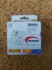 Timeguard RCD02WPVN RCD Protected Single Gang White Switched Socket - Passive