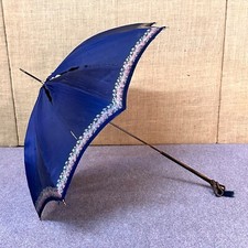 Antique Silk Parasol for