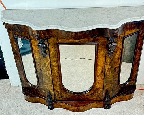 Antique victorian burr walnut - burr,
