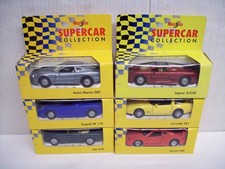 Six boxed Maisto Supercars