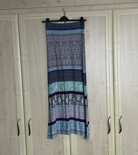 Monsoon Women’s Casual Elastic Waist Long Maxi Skirt - Ladies Size Medium M 12