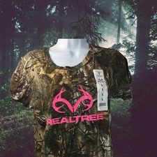 Realtree Tshirt Size L Pink