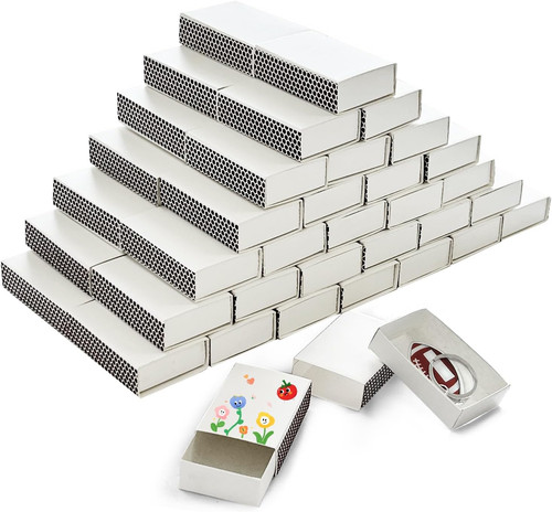 60pcs blank matches containers - 60pcs,