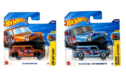 Hot wheels austin mini - hot,