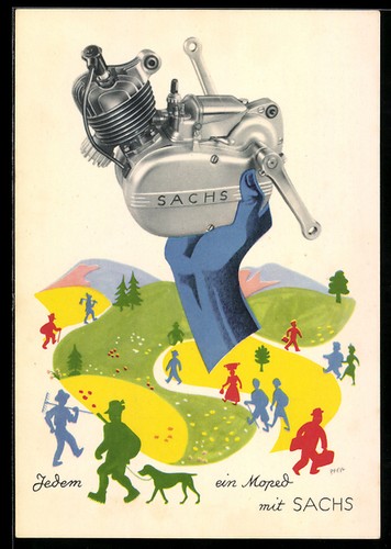 Advertisement for sachs - ak,