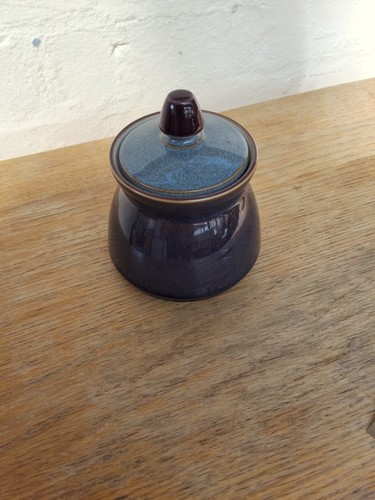 Denby storm sugar - bowl, plum