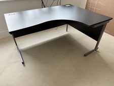 Black Ergonomic Office Computer Desk