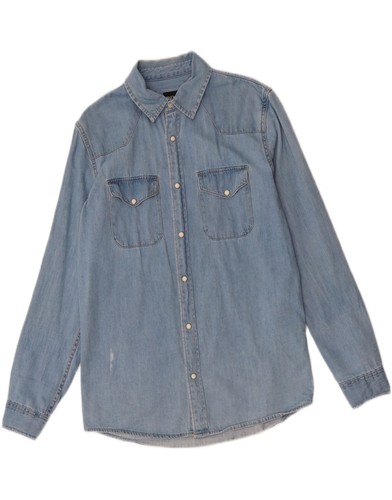 Zara mens denim shirt - shirt, small