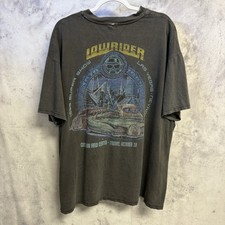 Vintage 90s Lowrider Magazine Shirt Mens 2XL 25.5x29 Las Vegas Super Show 1999