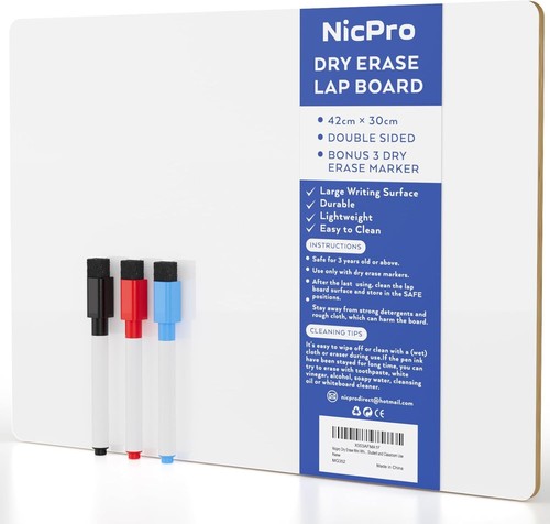 Double sided dry erase mini - double,