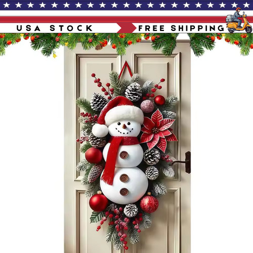 Christmas door decor - christmas,