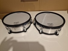 Roland PD-125X electric drum kit V Drums 12" mesh tom / snare drum pads (2 PACK)
