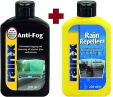Rain-X Rain Repellent & Anti-Fog Twin Pack Window Mirror Glass Treatment