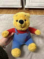1997 Mattel Disney Winnie The Pooh Hug 'N Wiggle Pooh Plush Talking Toy UNTESTED