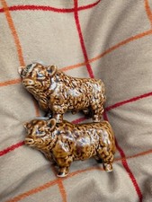 Rutherford's vintage Highland Bull Calf Whiskey Decanter