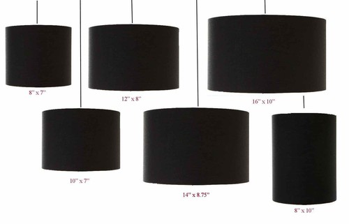Black drum cylinder - black,