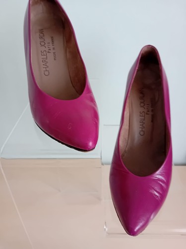 Vintage charles jourdan - charles, cerise