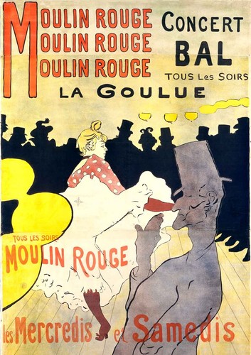Moulin rouge paris - rouge, poster